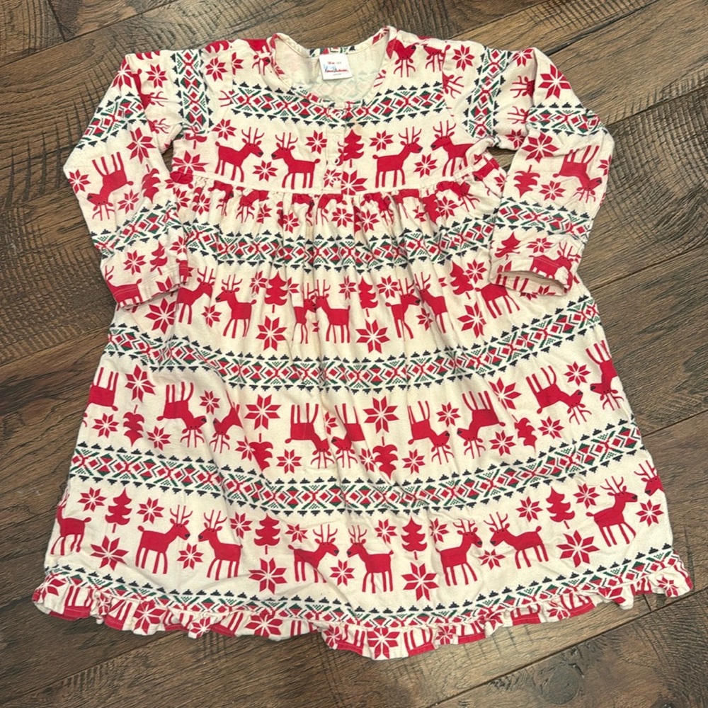 Hanna Andersson Angel Deer reindeer dress